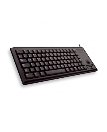CHERRY G84-4400 Slimline (US), keyboard (black, American keyboard layout, trackball)