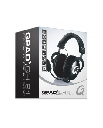 QPAD QH-91, headset (black)