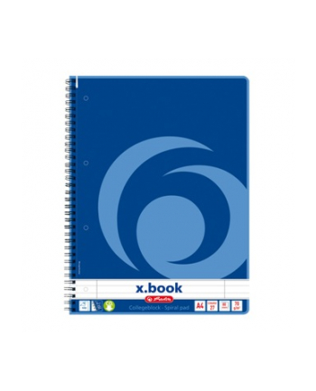Herlitz Spiral Notebook lin. 27 blue A4 - lined