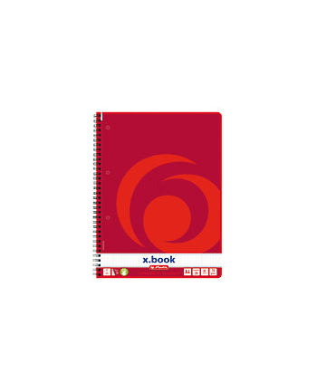 Herlitz Spiral Notebook lin. 28 rd A4 - checkered