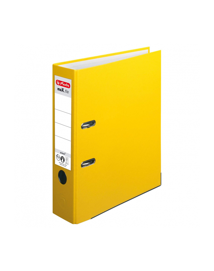 Herlitz Folder Protect yellow 8cm A4 główny