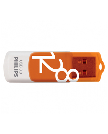 Philips Vivid Edition 128 GB, USB stick (white / orange, USB 3.0 (Type A))