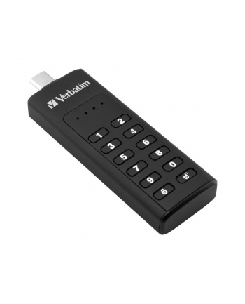 Verbatim Secure Keypad, USB flash drive (black, USB-C)