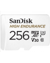 SanDisk 256GB High Endurance, memory card (white, Class 10, V3, U3) - nr 1