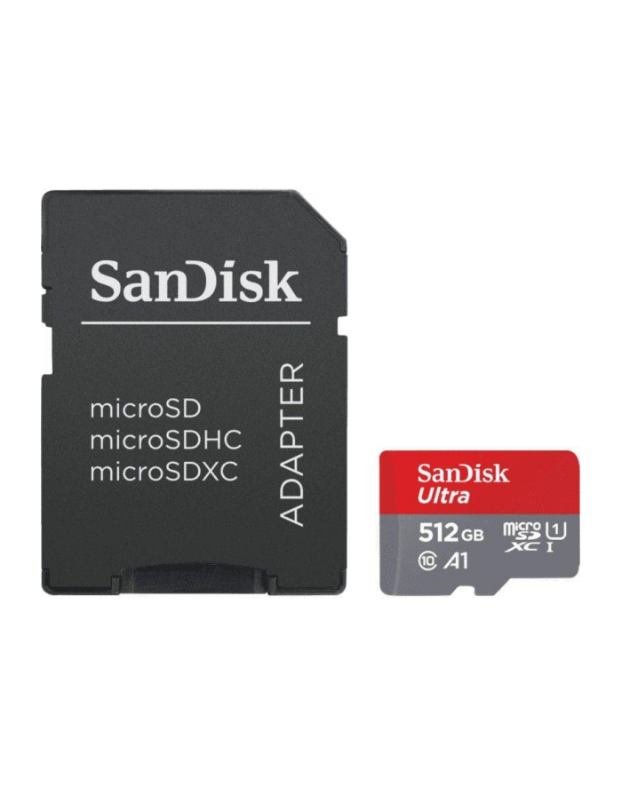 SanDisk Ultra 512 GB microSDHC, Memory Card (UHS-I A1, Class 10) główny