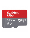 SanDisk Ultra 512 GB microSDHC, Memory Card (UHS-I A1, Class 10) - nr 1