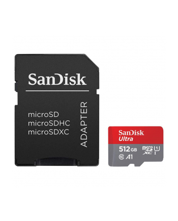 SanDisk Ultra 512 GB microSDHC, Memory Card (UHS-I A1, Class 10)