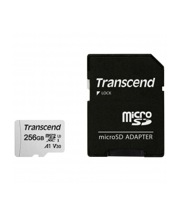 Transcend 300S 256 GB microSDXC, memory card (UHS-I U3, Class 10, V30, A1)