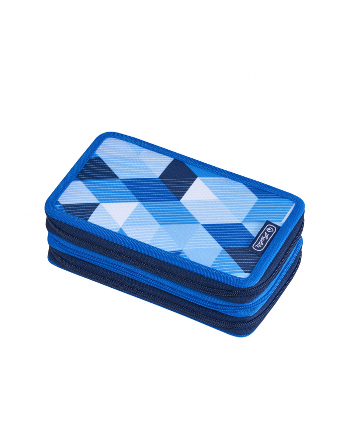 Herlitz Triple Case 31pcs. Blue cubes główny