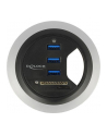 DeLOCK table Hub 3 Port USB 3.0, card reader (+ 2 Slot SD card reader) - nr 28