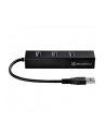 silverstone technology Silverstone SST-EP04, USB hub (Black) - nr 4