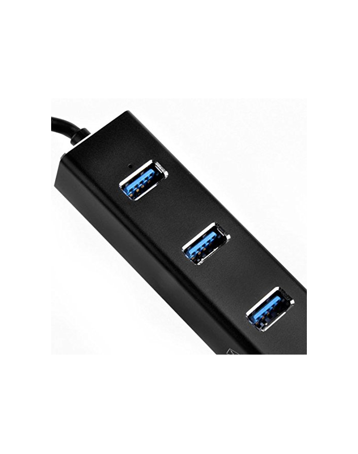 silverstone technology Silverstone SST-EP04, USB hub (Black) główny
