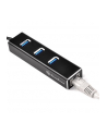 silverstone technology Silverstone SST-EP04, USB hub (Black) - nr 6