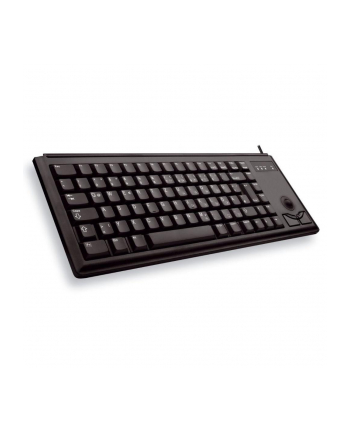 CHERRY G84-4400 Slimline (US), keyboard (black, American keyboard layout, trackball)