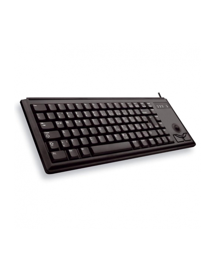 CHERRY G84-4400 Slimline (US), keyboard (black, American keyboard layout, trackball) główny