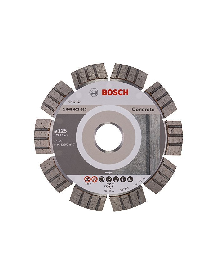 bosch powertools Bosch Diamond Cutting Disc 125 Concrete - 2608602652 główny