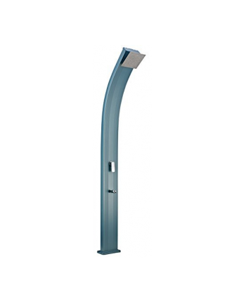 steinbach vertriebsgmbh Steinbach Speed Shower Solar shower slim line deluxe, outside shower (blue / silver)