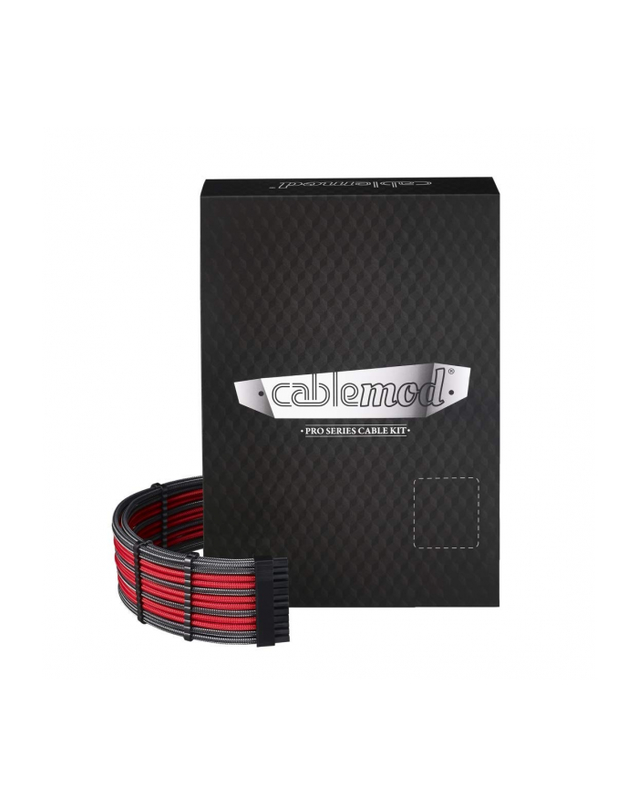CableMod PRO ModMesh RT-Series Cable Kit, cable management (carbon / red, 13 pieces) główny