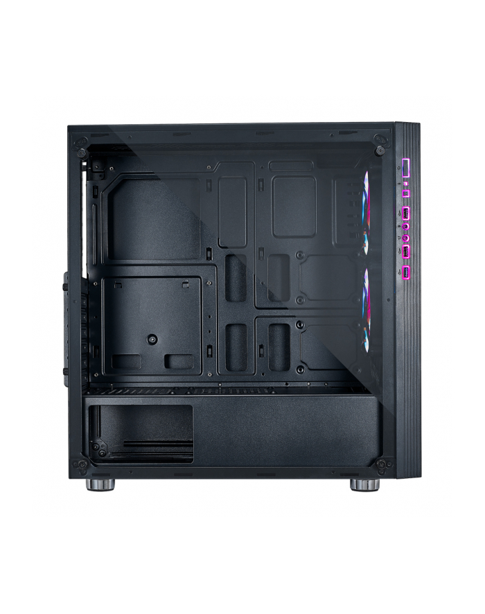 AZZA Iris 330 tower case (black, Tempered Glass) główny