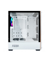 AZZA Apollo 430W-DF2, tower case (white / orange, Tempered Glass) - nr 24