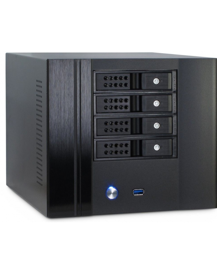 Inter-Tech SC-4004 4 * HDD black ITX storage enclosure główny
