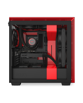 NZXT H710 Window Red, Tower Case (Black / Red, Tempered Glass)