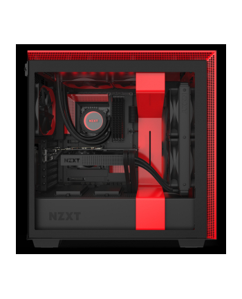 NZXT H710i Window Red, Tower Case (Black / Red, Tempered Glass)