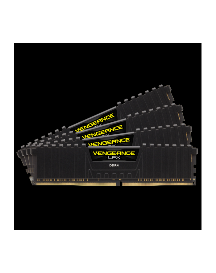 Corsair DDR4 - 32GB -4000 - CL - 19 - Quad Kit - Vengeance LPX - black, CMK32GX4M4K4000C19 główny