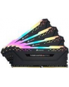 Corsair DDR4 - 32GB -3600 - CL - 18 -  Quad Kit - Vengeance RGB PRO (black, CMW32GX4M4D3600C18) - nr 19