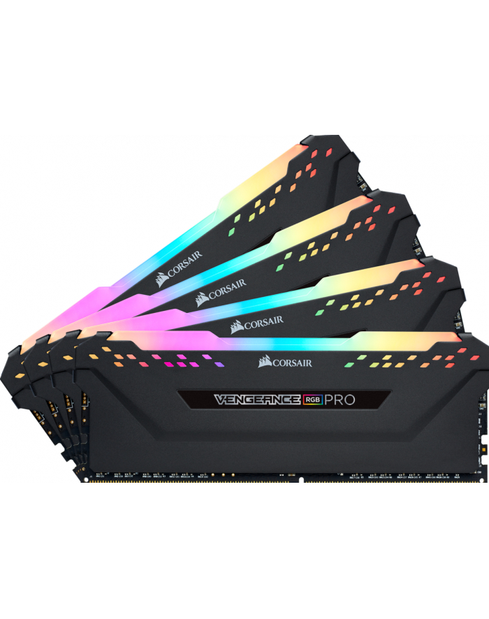 Corsair DDR4 - 32GB -3733 - CL - 17 Quad Kit, RAM - Vengeance RGB PRO ( CMW32GX4M4K3733C17) główny