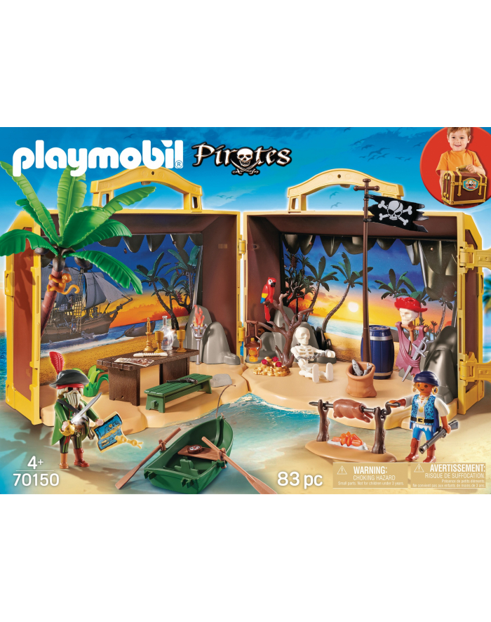 Playmobil 70150 Take Along Pirate Island główny
