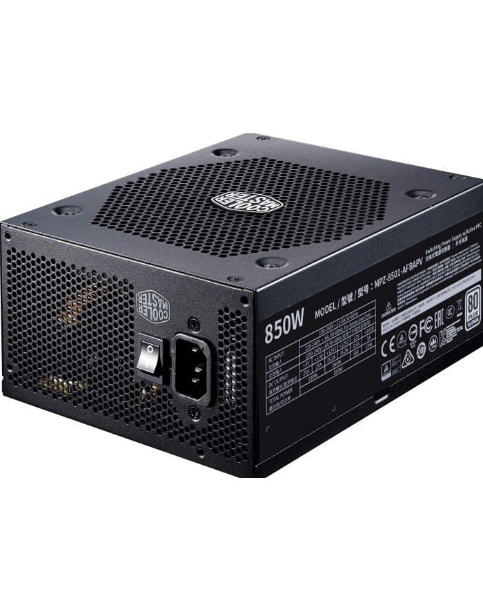 Cooler Master V850 Platinum 850W, PC power supply(black 6x PCIe, cable management) główny