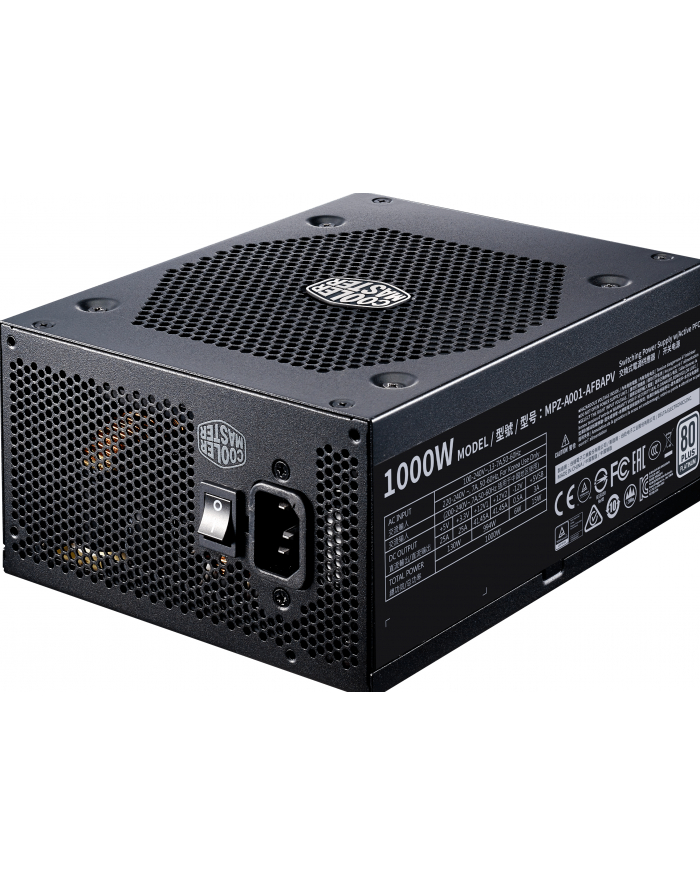 Cooler Master V1000 Platinum 1000W PC Power Supply (black 8x PCIe, cable management) główny