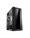 Sharkoon ELITE SHARK CA200G, big-tower case (black, Tempered Glass) - nr 13