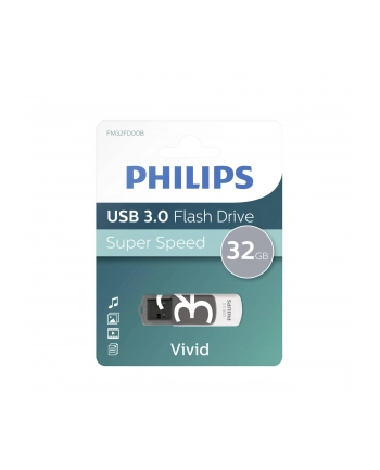 Philips 32 GB vivid edition USB stick (white / orange, USB 3.0)