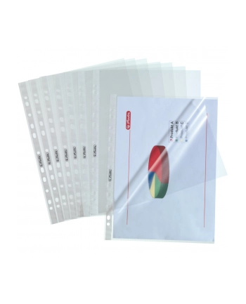 Herlitz brochure cover grained 100 pcs o + l