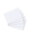 Herlitz index cards 100 pcs. Lin. white - nr 3