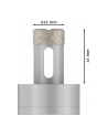 bosch powertools Bosch X-LOCK diamond dry drill bits Best for Ceramic Dry Speed (O 20mm) - nr 8
