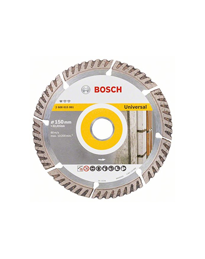 bosch powertools Bosch DIA-TS 150x22,23 Stnd. f. Univ._Spe - 2608615061 główny
