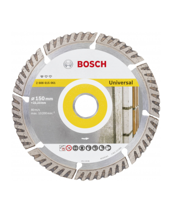 bosch powertools Bosch DIA-TS 150x22,23 Stnd. f. Univ._Spe - 2608615061