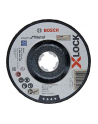 bosch powertools Bosch roughing X-LOCK Expert for Metal 125mm cranked grinding wheel (125 x 6 x Length 22.23mm) - nr 1