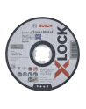 bosch powertools Bosch cutting disk X-LOCK Expert for Inox + Metal Rapido straight 125mm (125 x 1 x Length 22.23mm) - nr 12