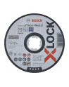bosch powertools Bosch cutting disk X-LOCK Expert for Inox + Metal Rapido straight 125mm (125 x 1 x Length 22.23mm) - nr 8