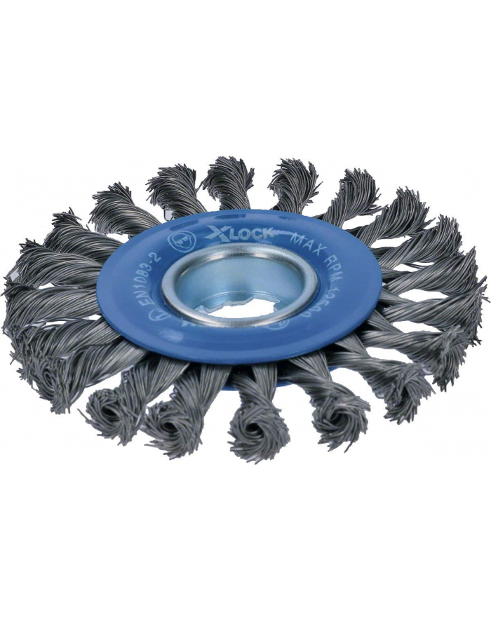 bosch powertools Bosch X-LOCK disc brush Heavy for Metal 115mm, knotted (O 115mm, 0.5mm wire) główny