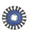 bosch powertools Bosch X-LOCK disc brush Heavy for Metal 115mm, knotted (O 115mm, 0.5mm wire) - nr 3