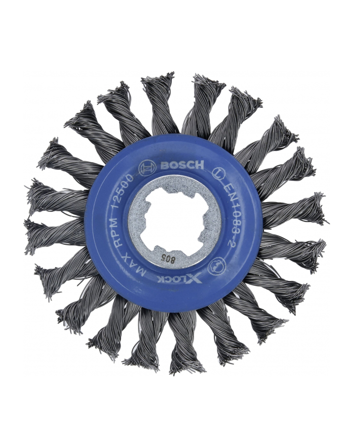 bosch powertools Bosch X-LOCK disc brush Heavy for Metal 115mm, knotted (O 115mm, 0.5mm wire) główny