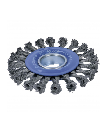 bosch powertools Bosch X-LOCK disc brush Heavy for Metal 115mm, knotted (O 115mm, 0.5mm wire)