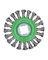 bosch powertools Bosch X-LOCK disc brush Heavy for Inox 115mm, knotted (115mm diameter, 0.5 mm wire) - nr 1