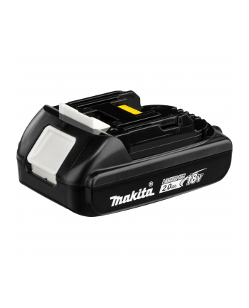 Makita BL1820B, 18 volt, 2 Ah battery (Black)