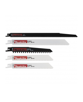 Makita Recipro Saw Blade starter set Uni P-83945, saw blade set (5 pieces) nr 1